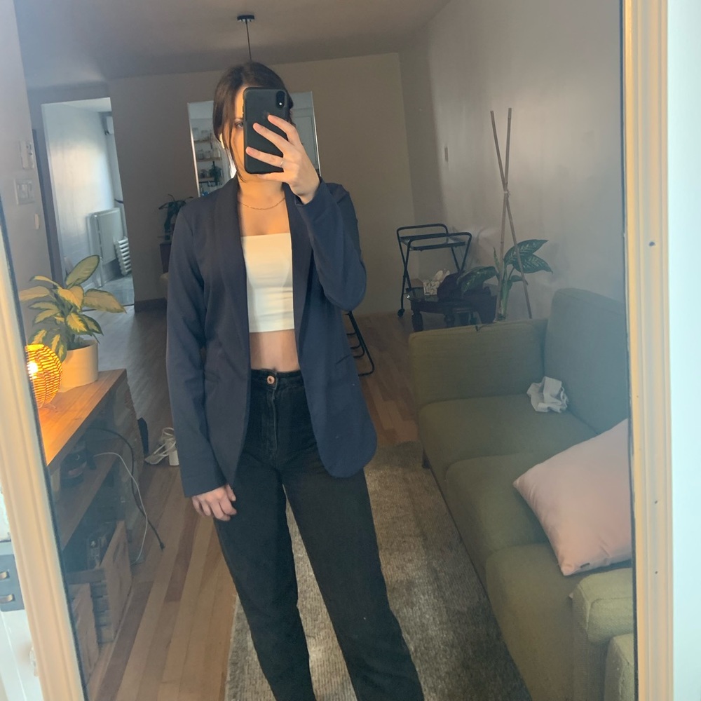 Blue blazer